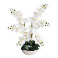 24/41 in Tall Orchid Floral in Vase Artificial Flowers Plant for Home Office